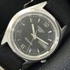 VINTAGE SEIKO 5 AUTOMATIC JAPAN 7009A MENS BLACK COLOR DIAL WATCH A701355-5 R206a-a701355
