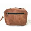 Leather Travel Toiletry Bag Shaving Dopp Kit Shaving Case Men's BAG
