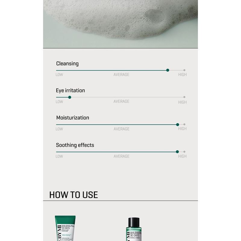 SOME BY MI - AHA,BHA,PHA 30 Days Miracle Acne Clear Foam