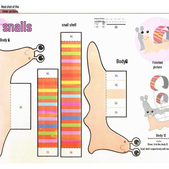 Growth 1+1 Toddler Craft Book: Creative Cartoon Handmade for Preschool - Small, Medium & Large Classes