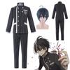 Saihara Danganronpa V3 Shuichi Cosplay Costume School Uniform Coat Pants Wig