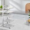 Pot Pan Rack Pots and Pans Organizer for Cabinet Countertop Home Accessories 5 Tier