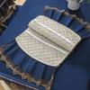 Thick Non Slip Chair Cover Modern Minimalist Household Dustproof Chair Cover Cotton Lace Printed Chair Cover 1pcs