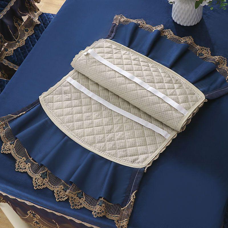 Thick Non Slip Chair Cover Modern Minimalist Household Dustproof Chair Cover Cotton Lace Printed Chair Cover 1pcs