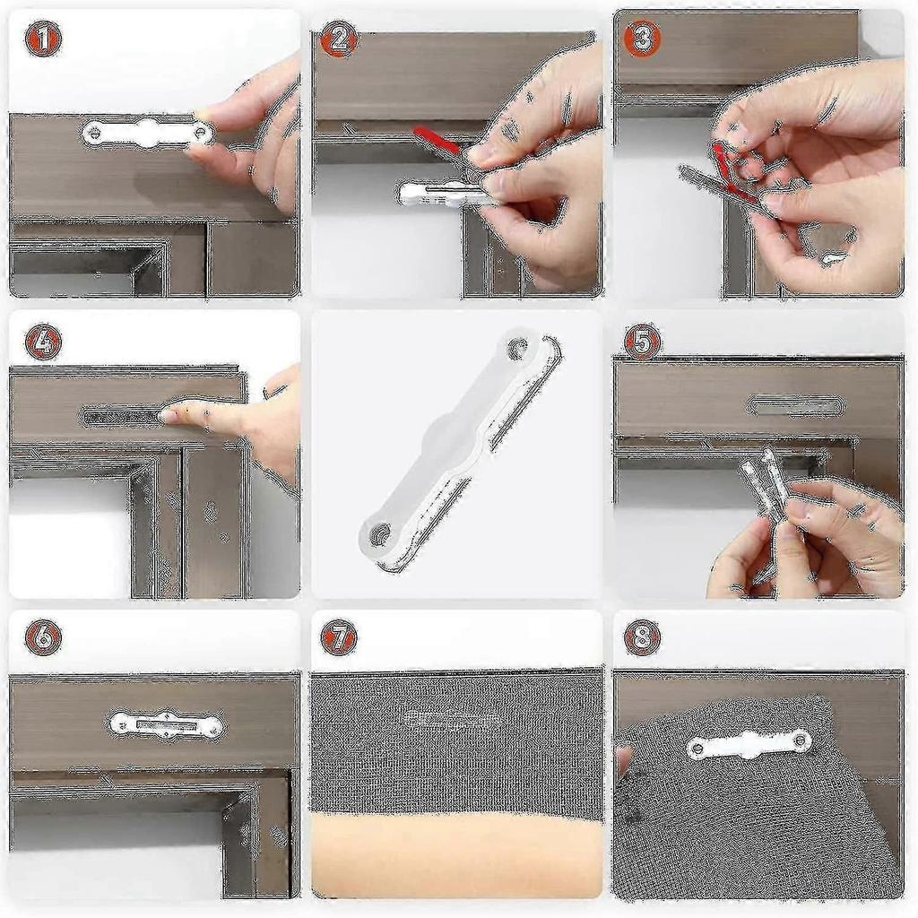 Magnets For Fly Screens, Pack Of 22 Self-adhesive Magnetic Strips, Permanent Magnets For Fly Sc GGZGV Gift 2024