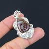 Natural Rainbow Jasper Gemstone Jewelry 925 Sterling Silver Pendant For Women