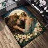 1Pc Flowers Animal Rug - Home carpet Office Decorative Carpet For Living Room Bedroom Door Mat Floor Rug Computer Chair Area Rug