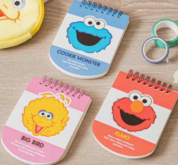 Sesame Street Domusong Wired Notebook 80 Pages