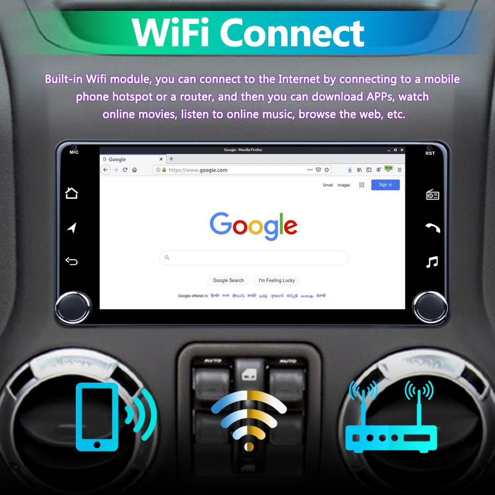 Autoradio 2 Din CarRadio 7 Inch Carplay For Toyota Android Auto Mirror Link BT GPS WIFI Multimedia Player Car Stereo