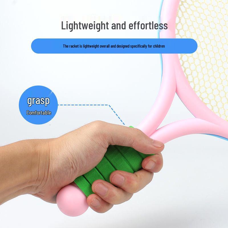 Kids' Badminton Racket Set: Parent-Child Indoor Sports Game for Ages 3-6