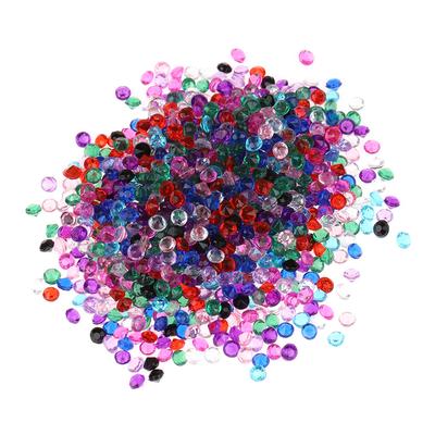 5000 Stück 3mm Transparentes Hochzeitskonfetti Party Plastik Diamant Funkelnde Edelsteine Deko