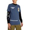 OFF WHITE SS19 T Shirts Men's Crew Neck Moderate Straight Fit OMAA027R191850093088