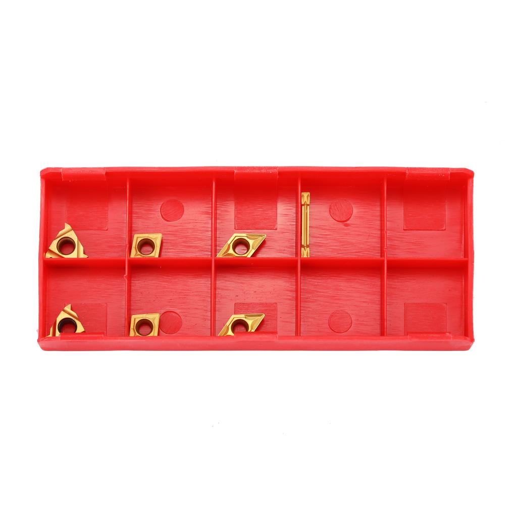 7pcs 10mm Shank Lathe Turning Tool Holder Boring Bar with Carbide Inserts