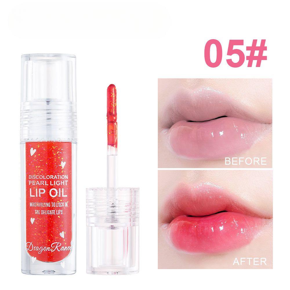 Eisklarscher Lipgloss, Feiner schimmernder perlmuttartiger feuchtigkeitsspendender Lipglaze-Base, Warm-verändernder Lipgloss