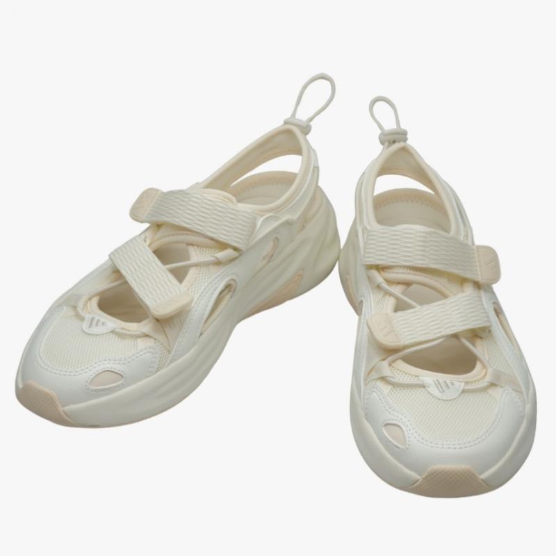 Adidas Ozwave Sandal Women Summer Mesh Cushion Black Silver White