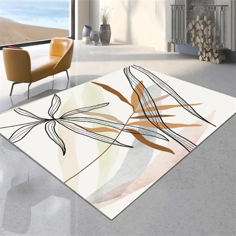 Modern Fresh Rugs for Bedroom Decor Bedside Carpet Soft 3x4 Living Room Decoration Home Large Area Rug Lounge Carpets Alfombra