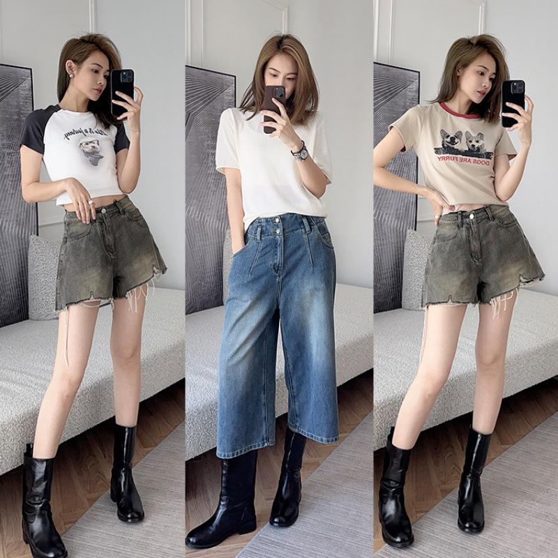 Cowhide version~ retro leather Martin boots for women, autumn and winter high-end wide tube thick heel medium tube western knight short boots