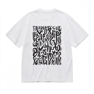 Women's Comfortable Breathable Comfy Classic T-Shirt Artistic Font Graphic Tee