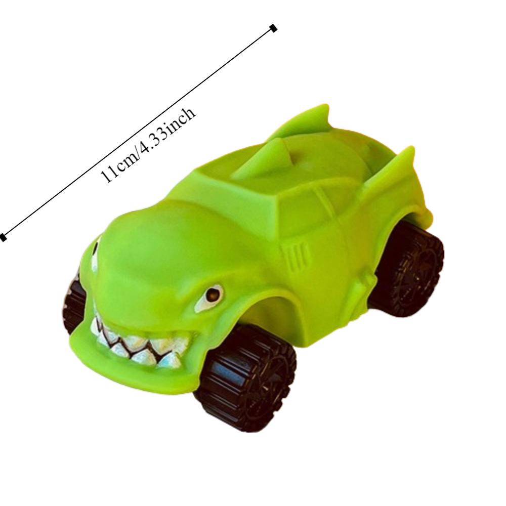Stretchable Car Dinosaur Car Squeeze Toy with Wheel Stretching Car Toys  Kids Tricky Doll