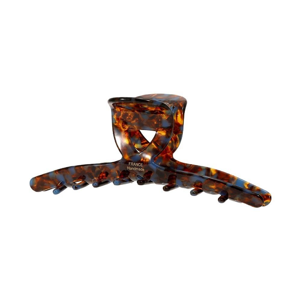 Elegant Acetic Acid Hair Claws Vintage Crab Hairpins Temperament Acetate Large Shark Clip  Women