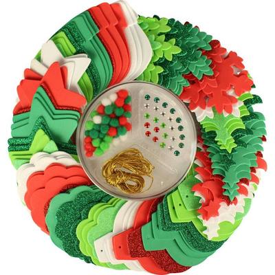 MégaCréa DIY - Mega Pack for Children Foam and Christmas Accessories 532 Pieces