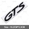1 Pezzo Metallo GTS Body Emblema Distintivo Adesivo Auto per Cayenne Cayman Panamera Macan 911 918 718 928 901 930 Accessori Styling Auto