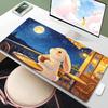 Cute Rabbit Mouse Pad kawaii Gaming Accessories NonSlip Large Keyboard Notbook Carpet Rubber Computer Desk Mat PC Gamer MousePad