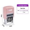 Automatic Re-inking Teacher QC Date Stamp with Adjustable Year, Month, Day