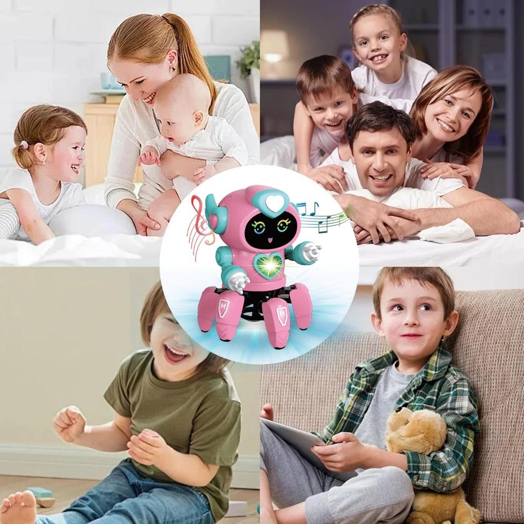Dancing Electric Octopus Toy Robot with Lights and Music Children's Toy