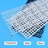 1Pcs Multifunctional Isolation Grid Board Plastic 30x30cm Undergravel Bottom Plate Tray Black White Seperator Divider Board Net