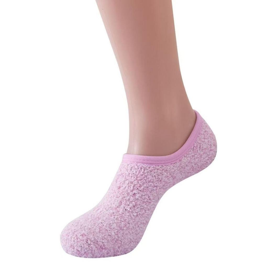 10-1 Coral Fleece Warm and Non Slip Floor Socks for Men and Women, Foot Warmers for Winter, Foot Warmers, and Thick Velvet Home Sleeping Socks