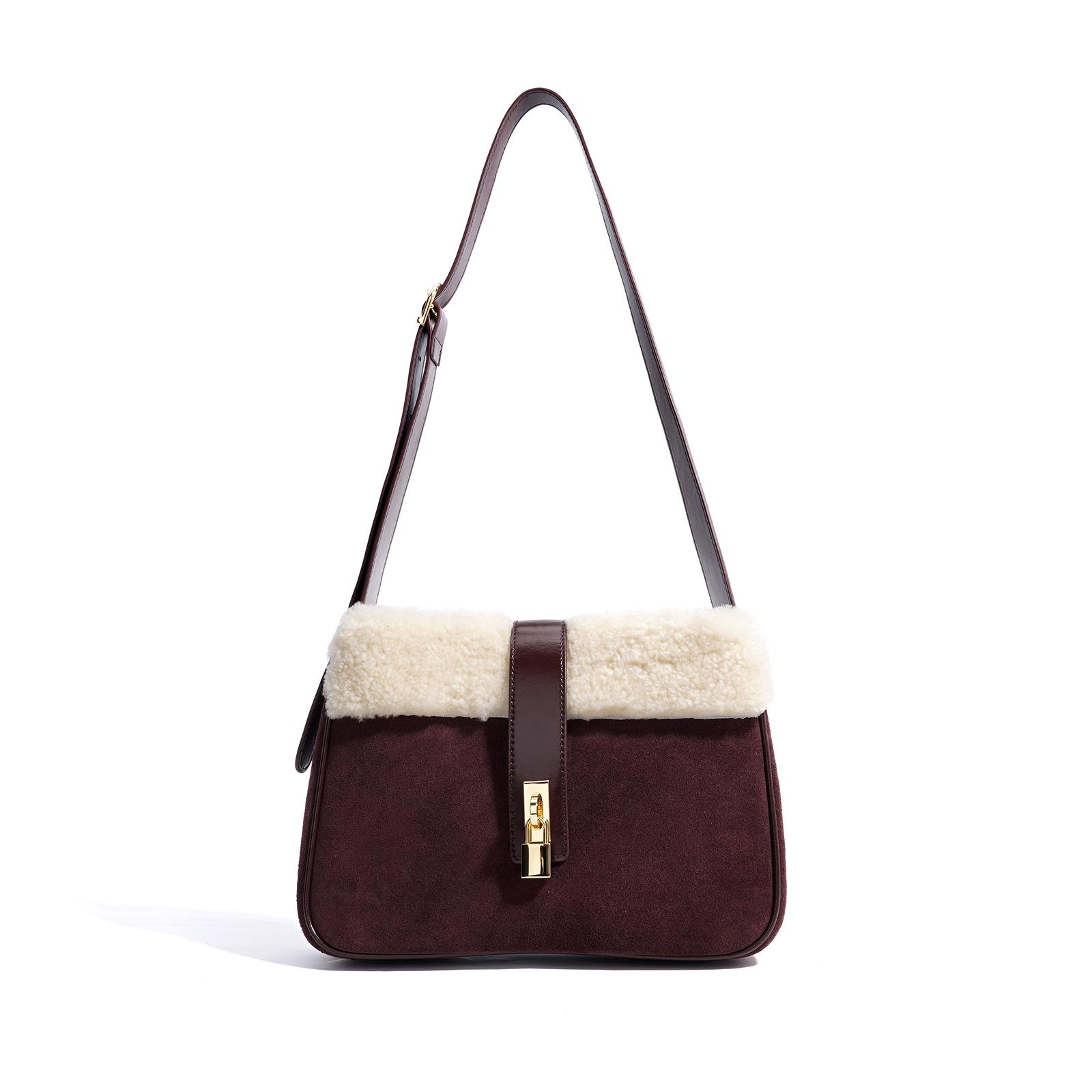 

Premium Plush Handbag New Trend Fashion Messenger Bag Women s Bag