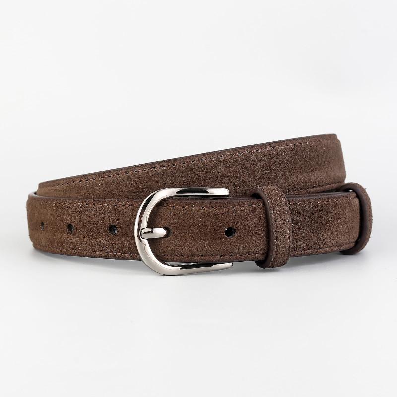 Leather Belt For Women With Zinc Alloy Buckle Stylish Casual And Office Wear