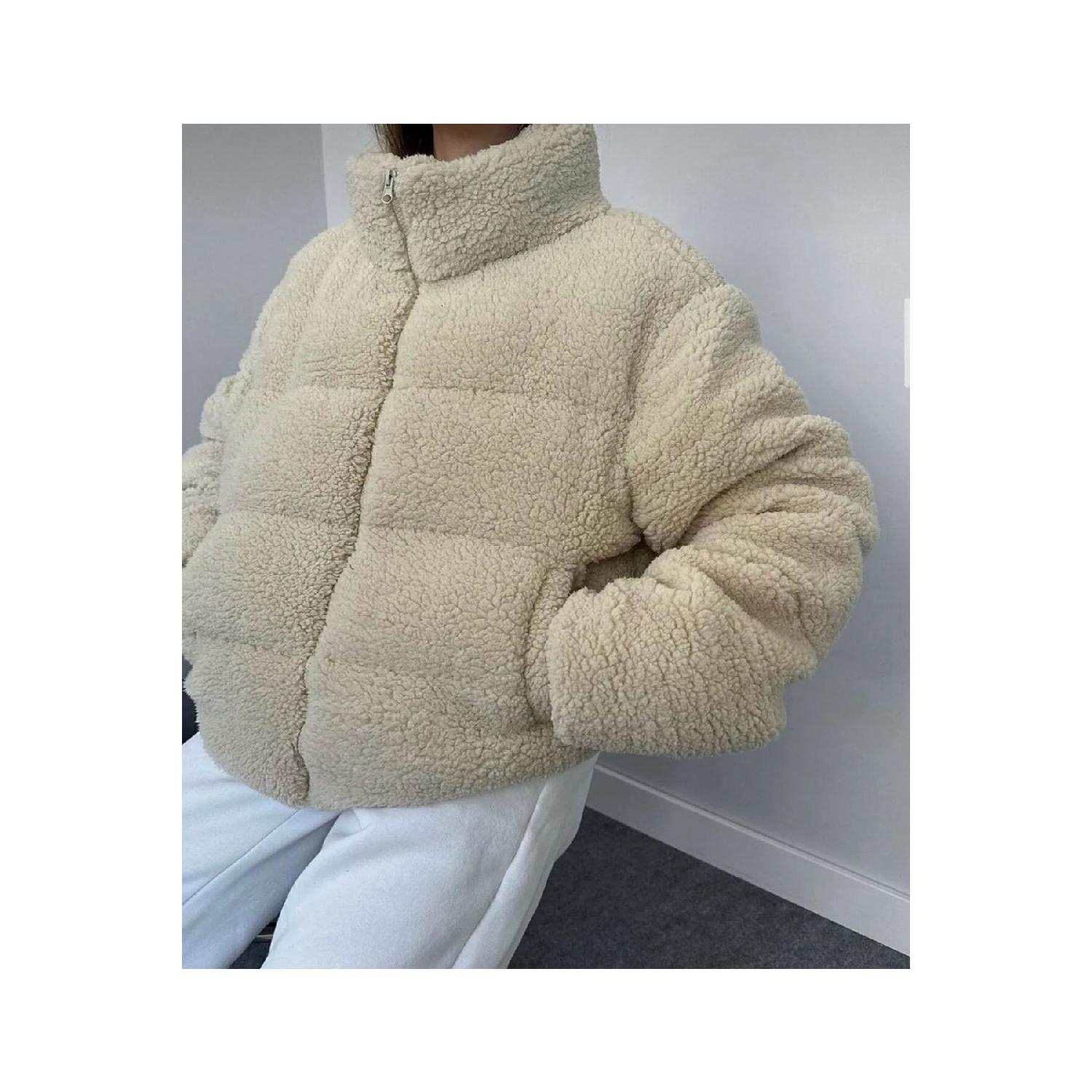 

Женский пуховик с плюшевым тиснением Teddy XS чистый