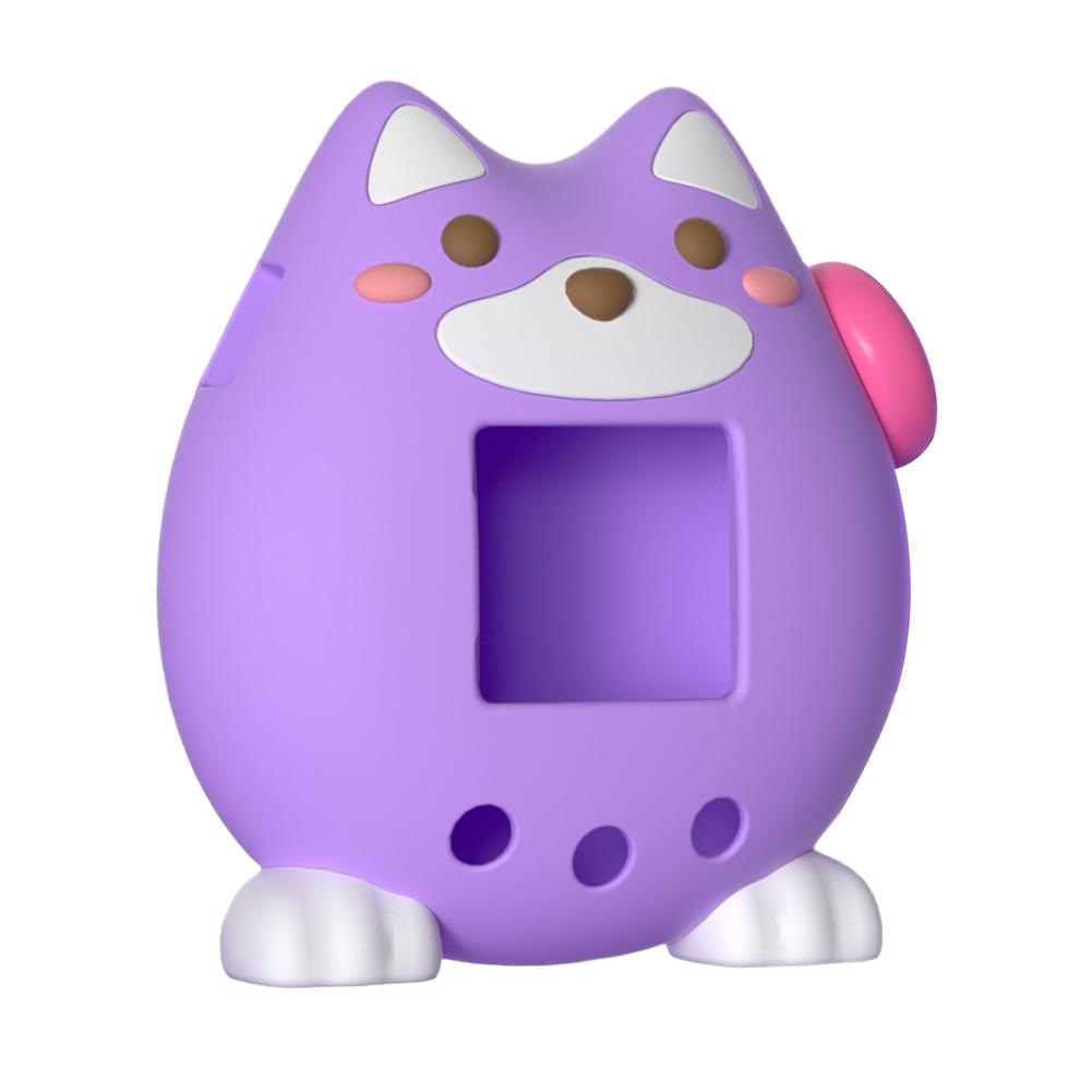 Silicone Protective Cover With Knob Cap Anti-Scratch Game Console Case Protector Cartoon Soft Shell For Tamagotchi Paradise