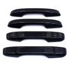 For Honda Civic 11th Gen   2024 Car Carbon Fiber Style Exterior Door Handle Moulding Cover Trim w/Keyless Entry Decor