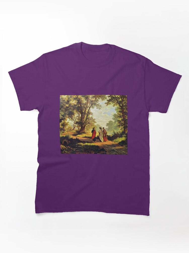 Cross Road Road To Emmaus Classic Unisex T-Shirt