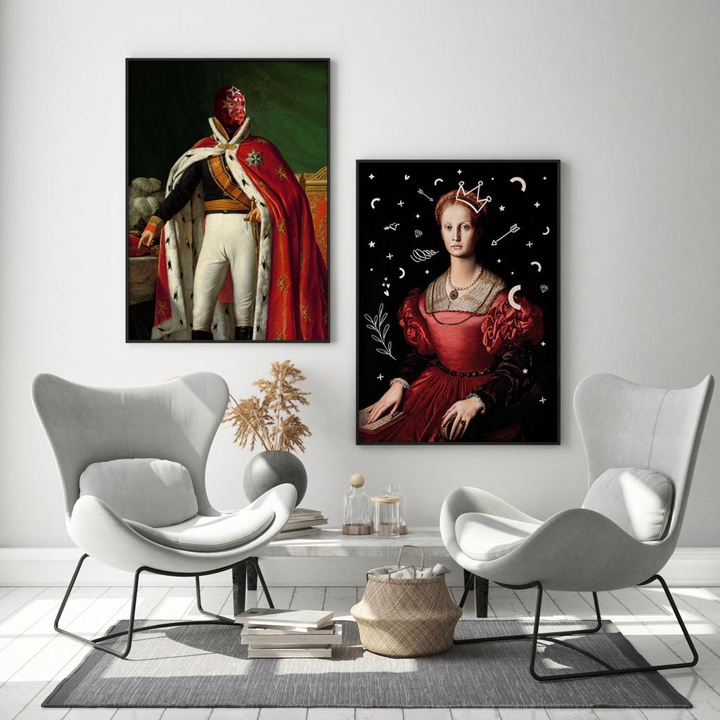 Set of Two Portrait Posters