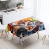 Breakfast Gourmet Printed Tablecloth Stain Resistant Waterproof Rectangular  Kitchen Table Decoration Home Decor