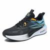 Men's shoes 2025 summer breathable rebound mesh shoes soft sole wear-resistant cushioning professional racing shoes versatile casual shoes