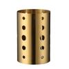 Durable Stainless Steel Chopstick Holder with Drainage Holes - Moisture-Proof and Anti-Fall, Ideal for Restaurants and Customizable with Logo.