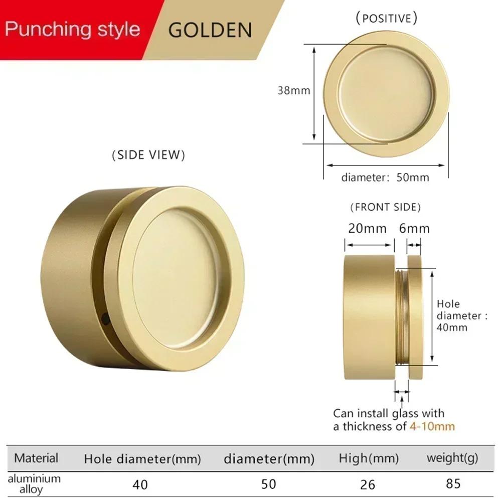 Manija de Puerta Corredera de Vidrio Auto-Cerrante Manija de Puerta de Armario Aleación de Aluminio Manija de Puerta de Cocina de Ventana Instalación sin Complicaciones