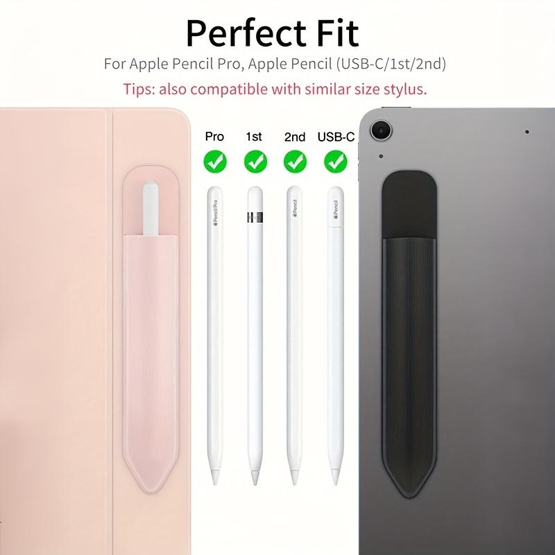 Tablet Touch Pen Case, Capacitor Pen Protective Case,second-generation Pen,thin Portable Self-adhesive Storage Pen Case