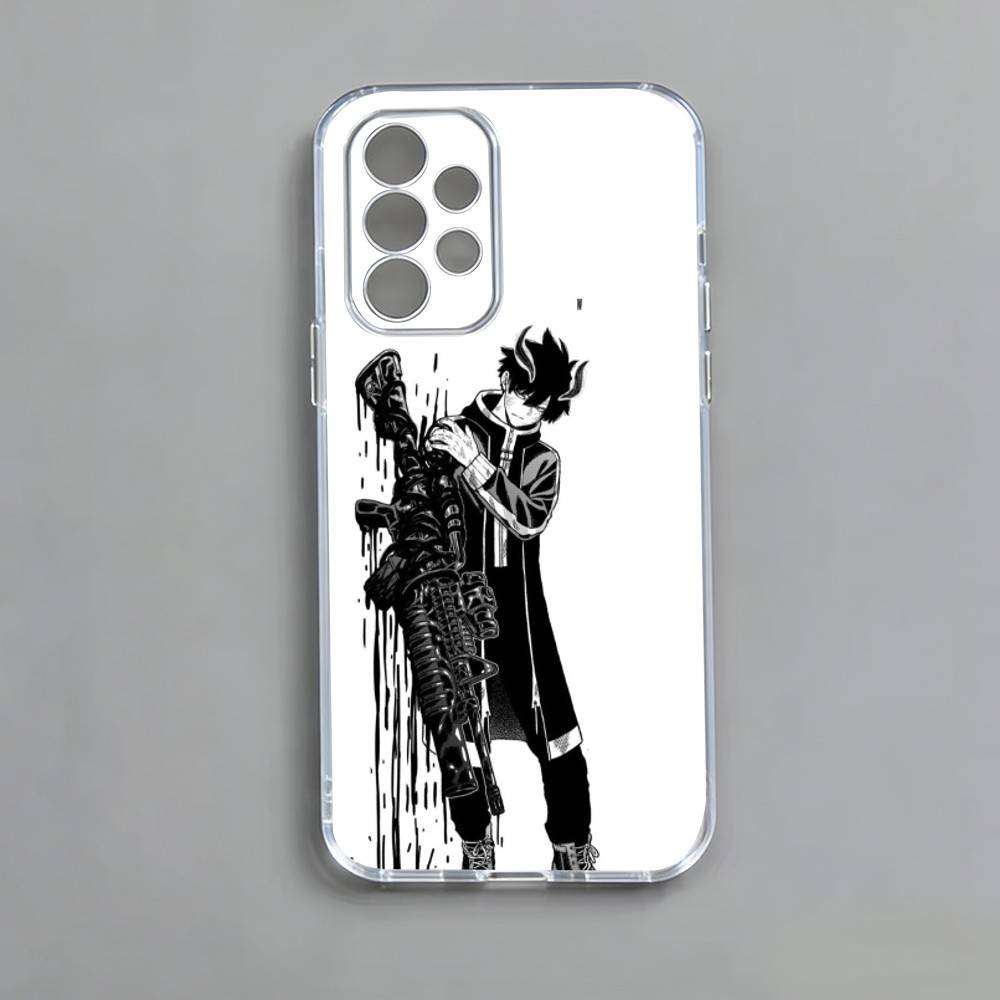T-TOUGE-N-ANKI Phone Case For Samsung S25,S24,S21,S22,S23,S30,Ultra,S20,Plus,Fe,Note,10,9,5G Transparent Cover