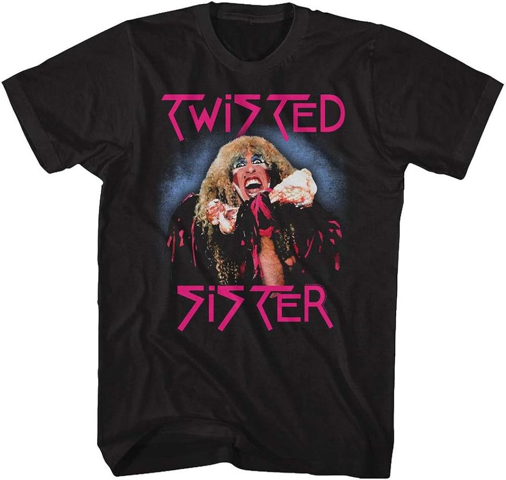 Classic Twisted Sister Heavy Metal Band Black All Size Unisex T-Shirt AC2706