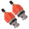 2 PCS Air Pump Inflation Adapter Paddle Board Nozzle Adapter Air Valve Connector for Kayak Assault