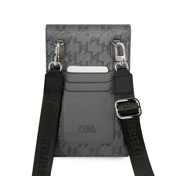 Karl Lagerfeld Ikonik Monogram Silver MacBook Case