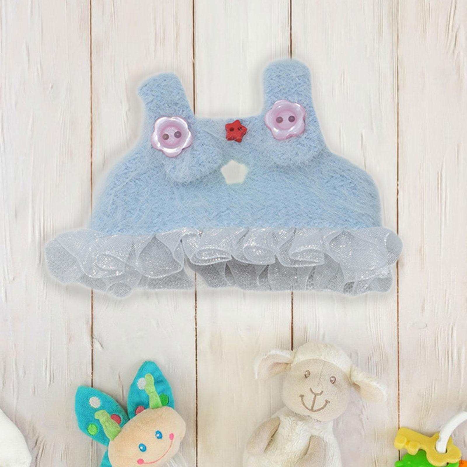 

Кукольные платья, аксессуары для костюмов, миниатюрная одежда для детей ростом от 17 см, подарки на Хэллоуин синий