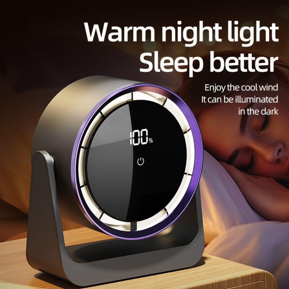 Wireless Desk Air Circulator Silent Air Ventilator Bladeless Fan Electric Turbo Fan  Kitchen