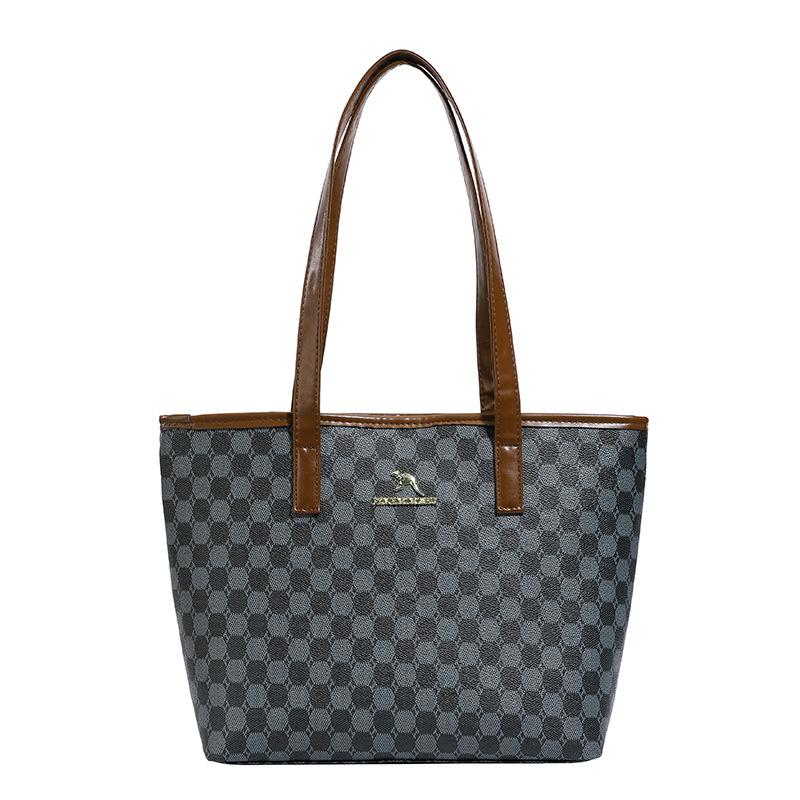 Large-capacity Tote Bag with An Elegant and Sophisticated Look, A Single-shoulder Commuter Bag for Long-distance Travel